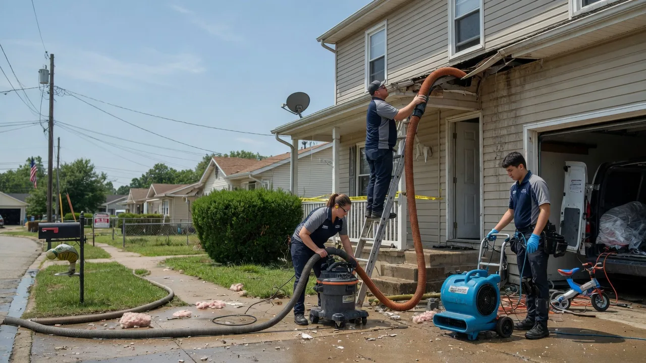 Water Damage Restoration in Parkman, WY near me